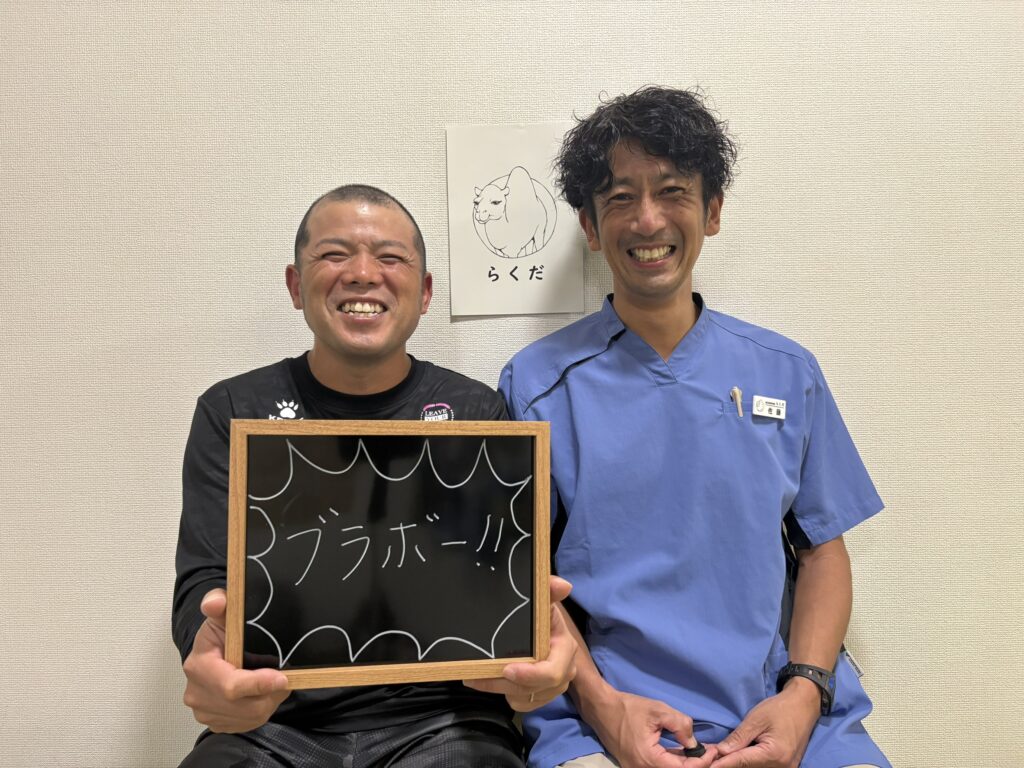 わかりやすい説明があるから安心して任せられます!(奄美市内からお越しの黒木さまー40代の男性)