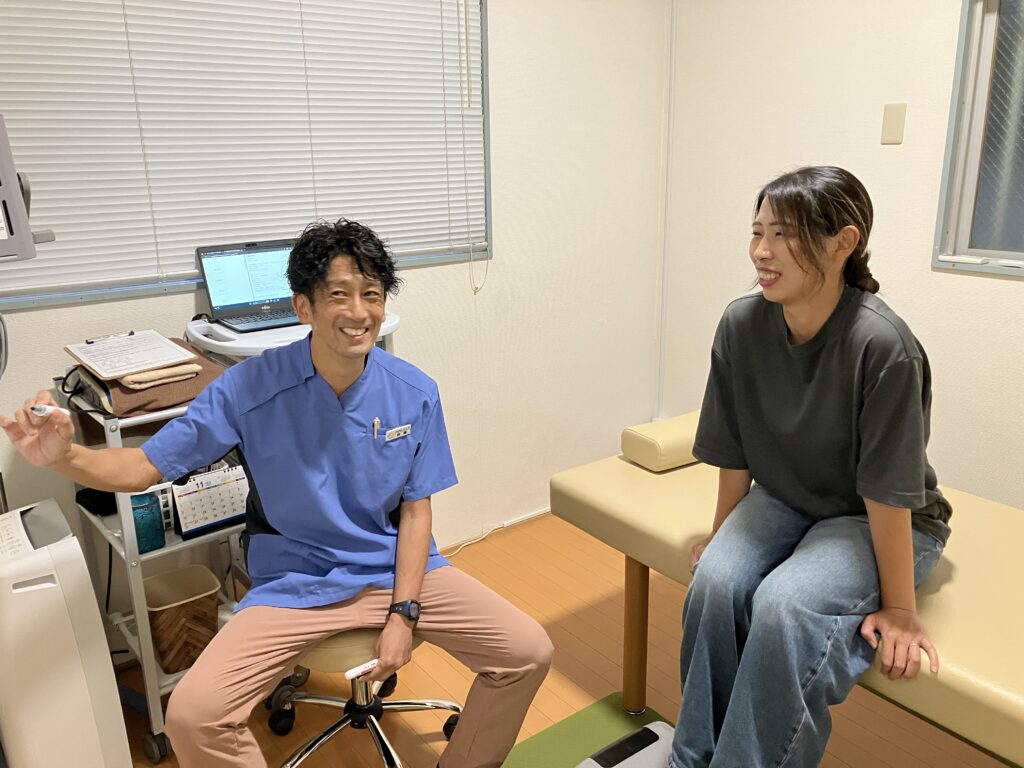 佐藤洋一先生と患者さまの笑顔